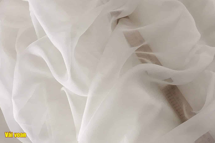 Vải voan - loại vải nhân tạo nhưng mang chất vải cực mịn